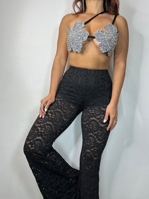 PANTALONE IN PIZZO