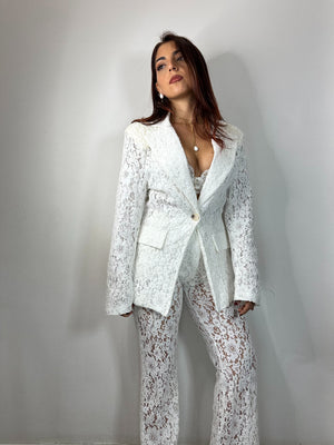 TAILLEUR PIZZO WHITE