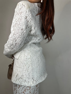TAILLEUR PIZZO WHITE