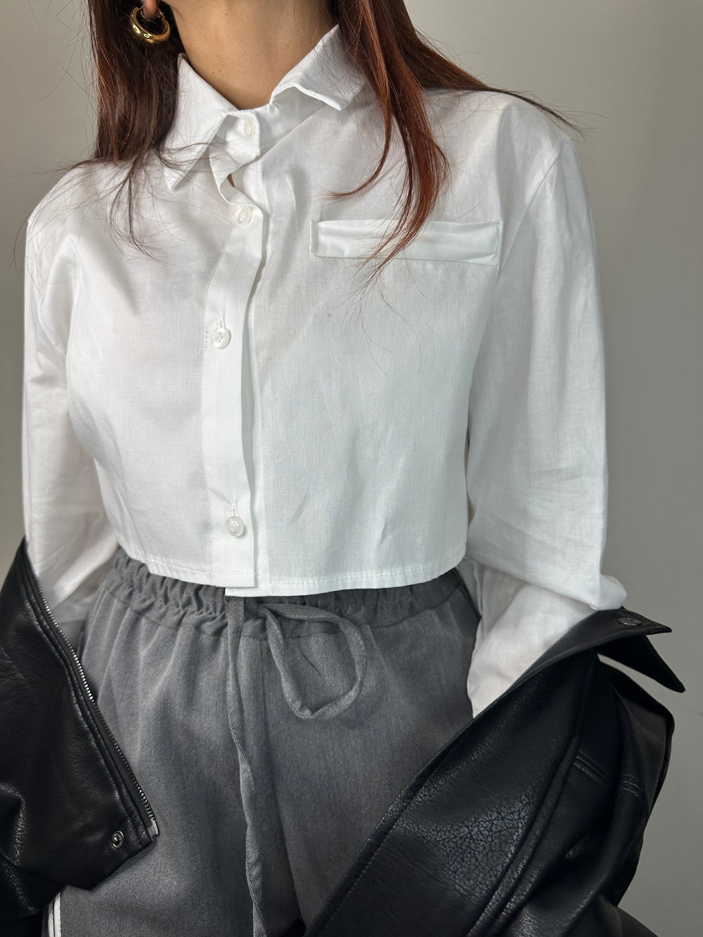 CAMICIA CROPP BASIC