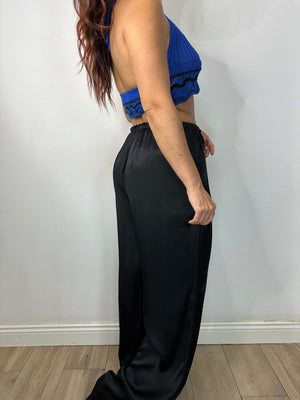 PANTALONE IN SATIN