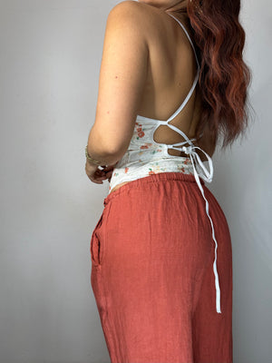 PANTALONE 100% LINO