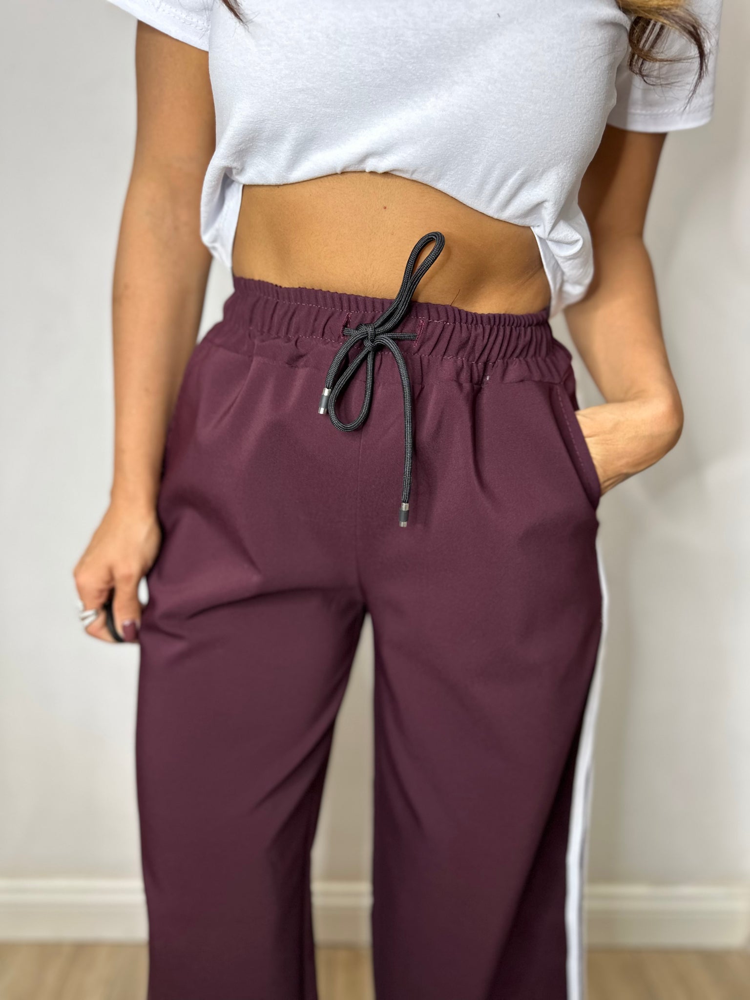 PANTALONE TUTA 4 RIGHE