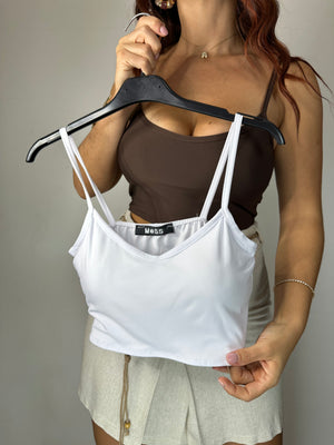 TOP CROP IN LYCRA