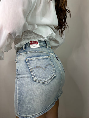 MINI IN JEANS CHIARO