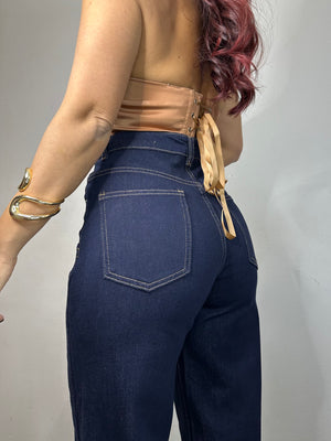 NEW JEANS SCURO CON RISVOLTO