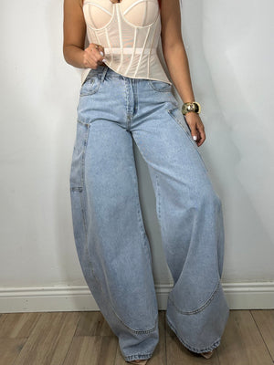 JEANS PARENTESI CHIARO