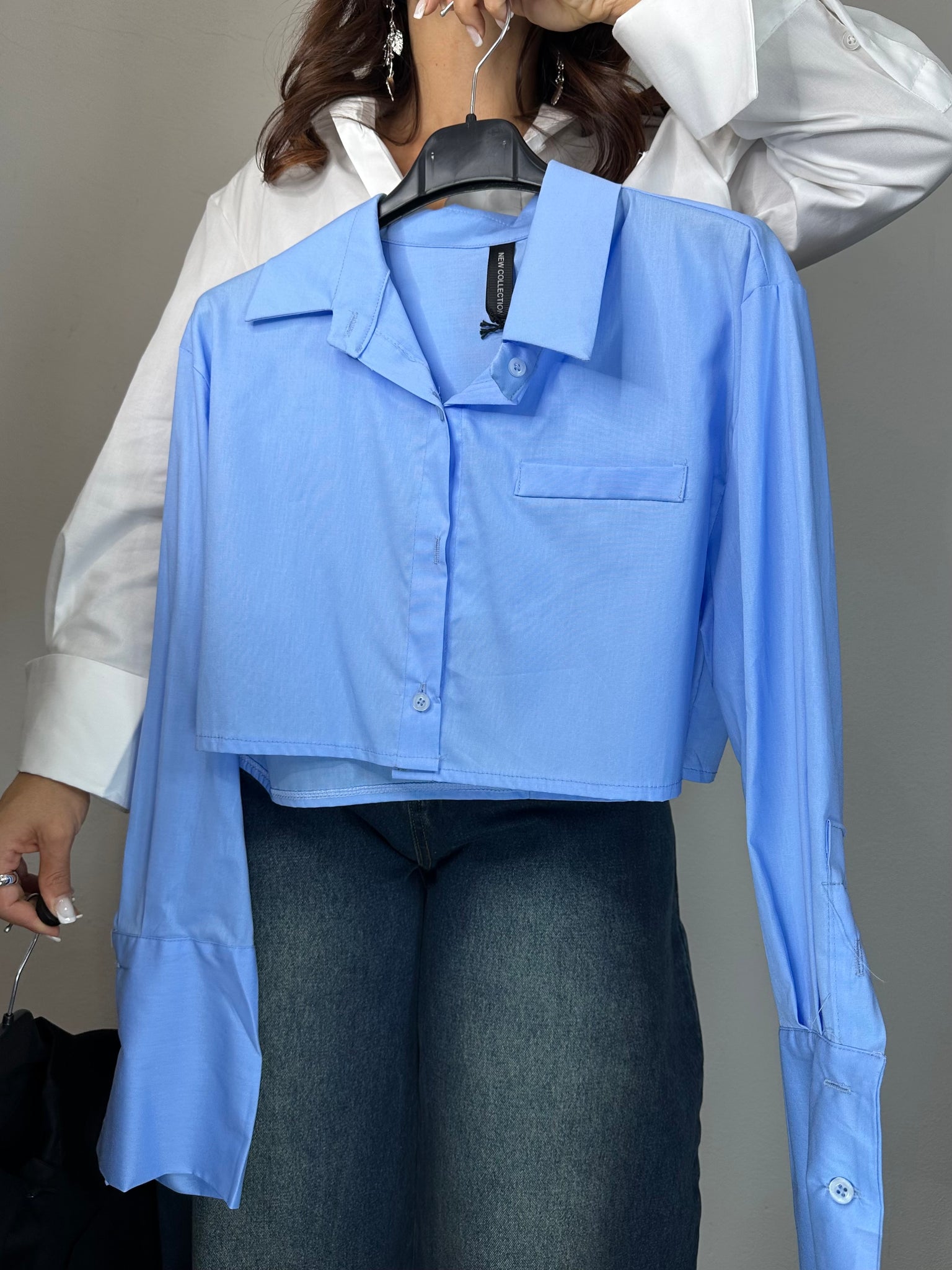 CAMICIA CROPP BASIC