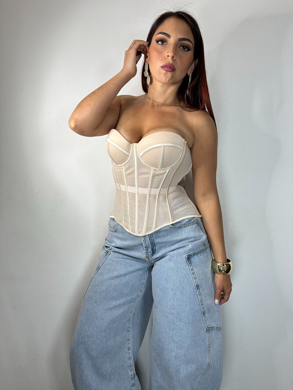 JEANS PARENTESI CHIARO