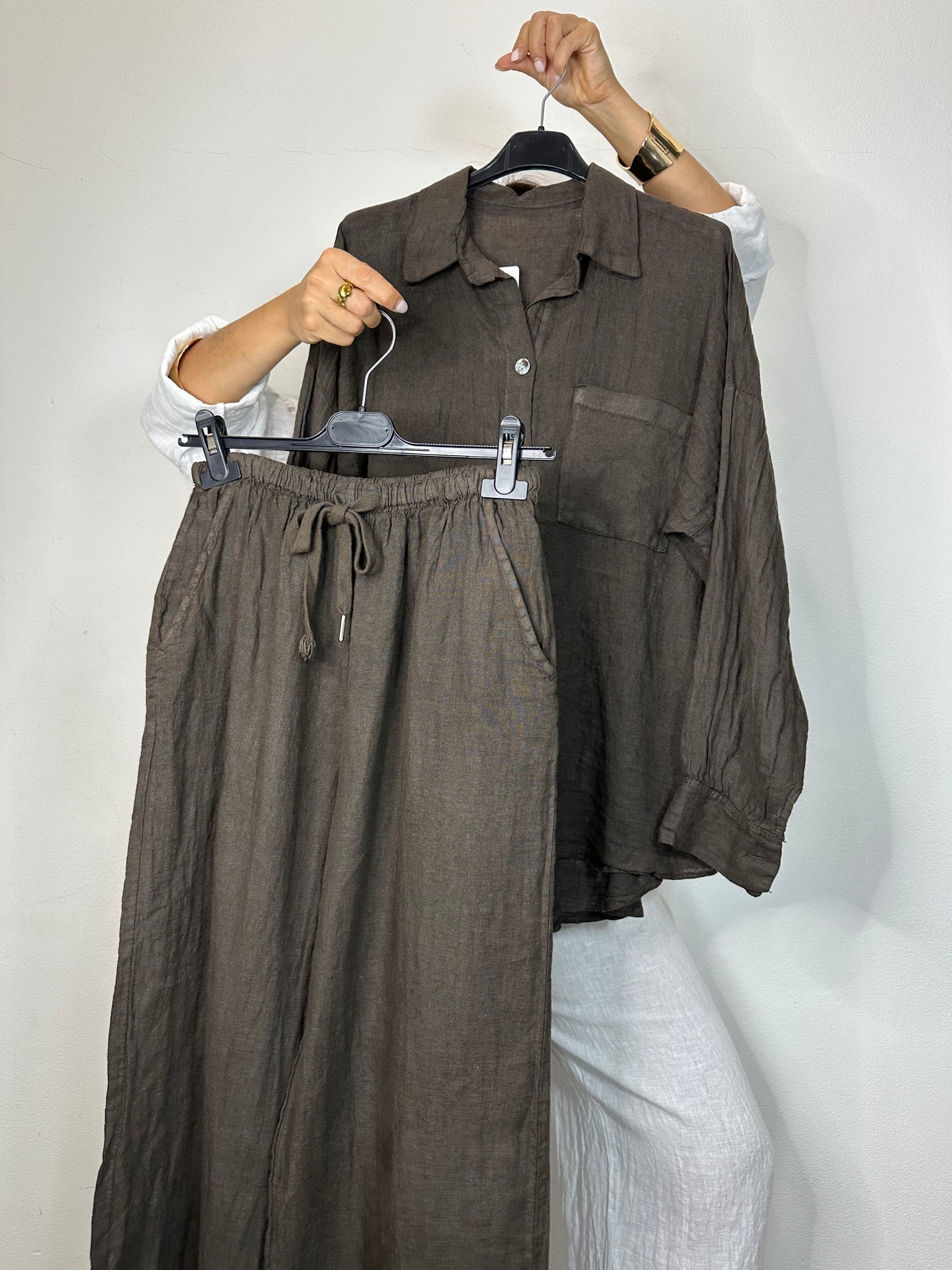 PANTALONE 100% LINO