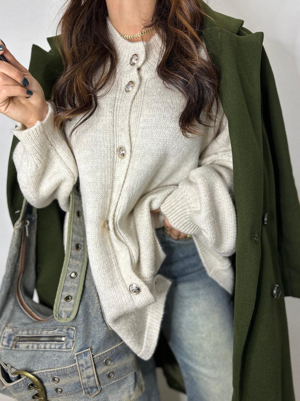 CAPPOTTO DOPPIOPETTO VERDE