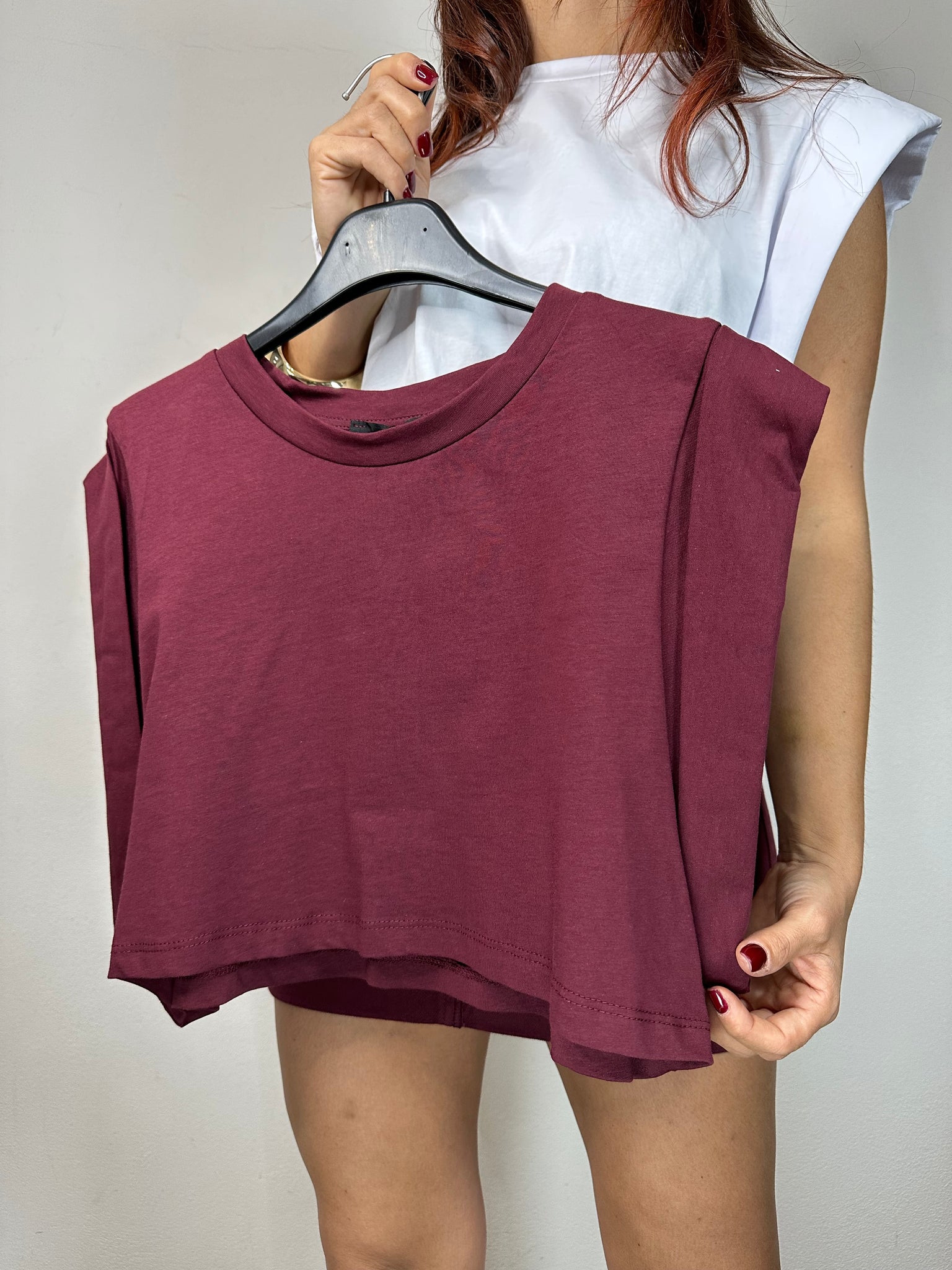 SHIRT MANICA CON RISVOLTO