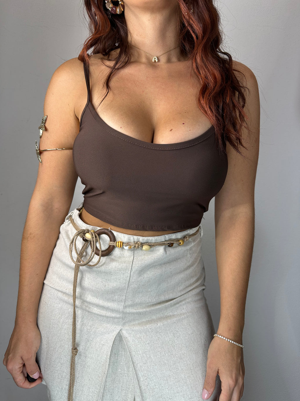 TOP CROP IN LYCRA