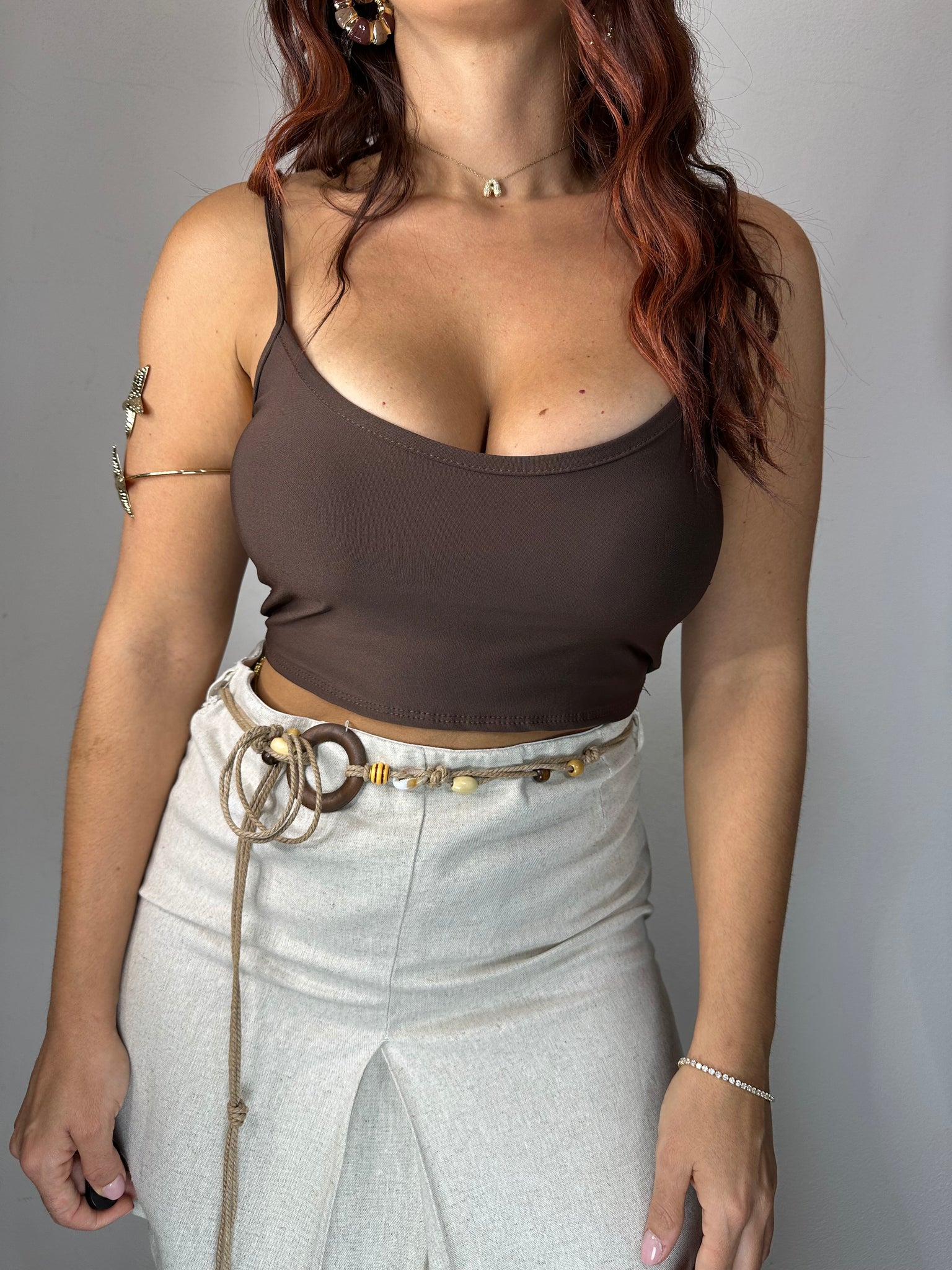 TOP CROP IN LYCRA