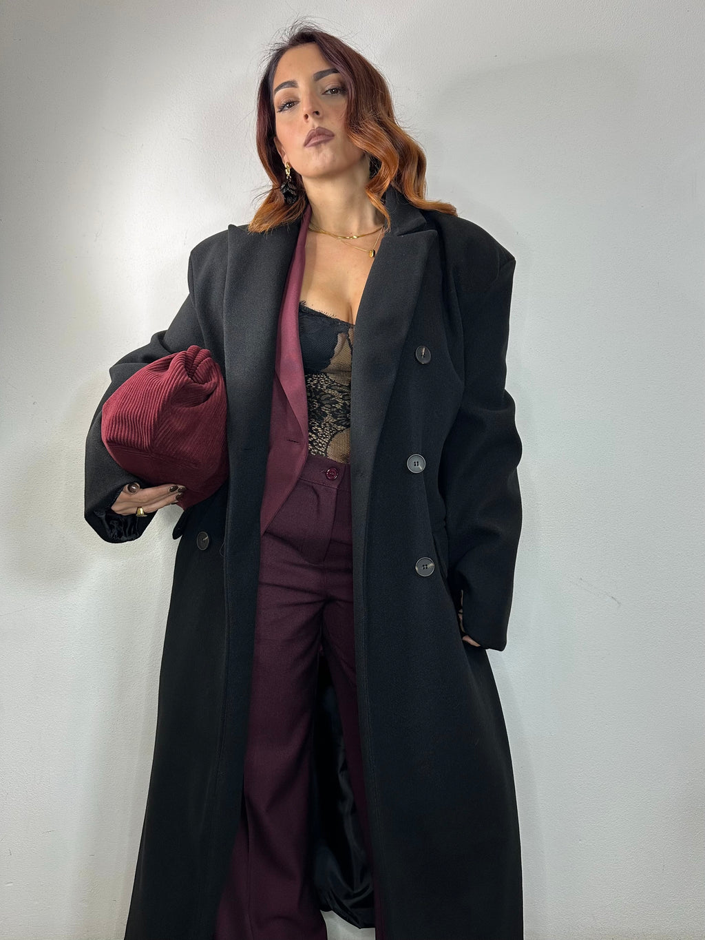 CAPPOTTO DOPPIOPETTO NERO