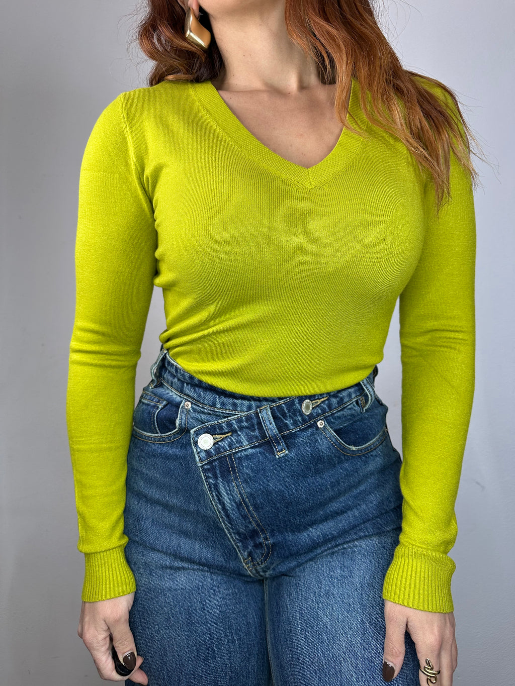 MAGLIONCINO SCOLLO A V