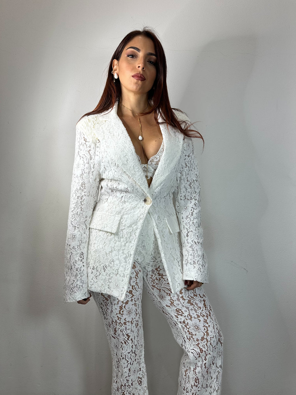 TAILLEUR PIZZO WHITE