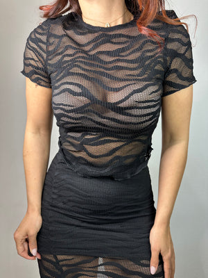 SHIRT TRASPARENZE E ONDE