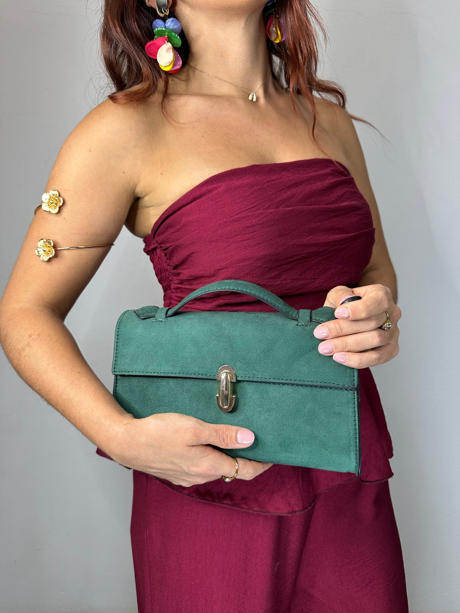 BORSA CAMOSCIO