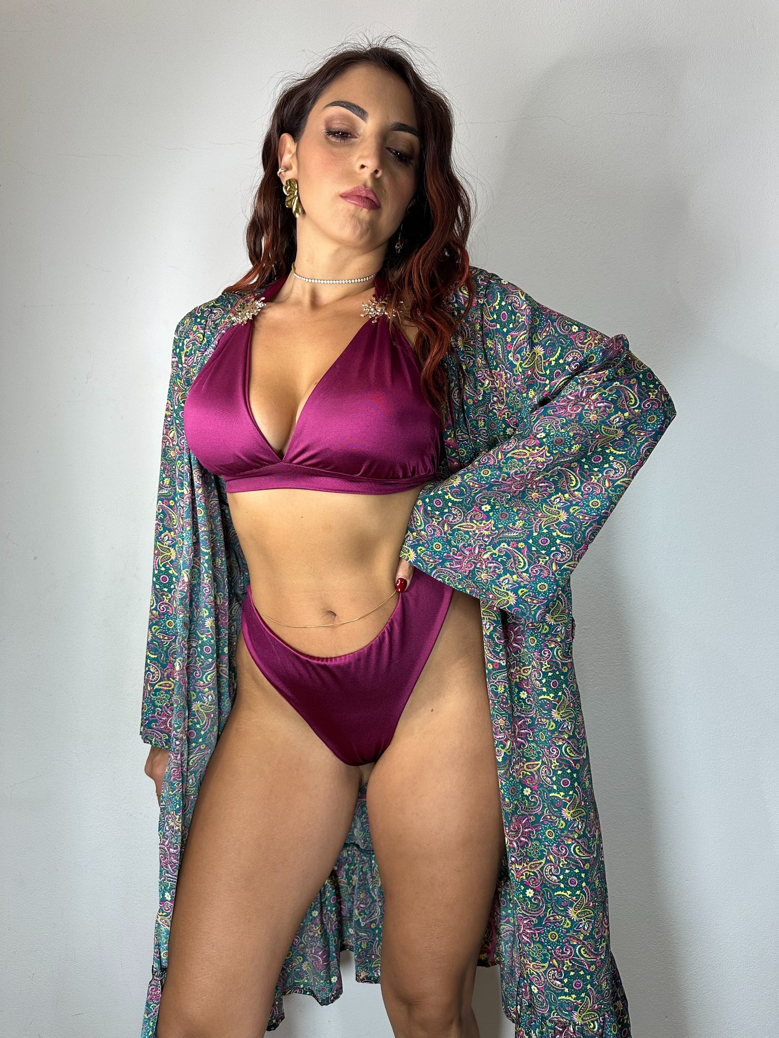 KIMONO INDIANO CON BALZE