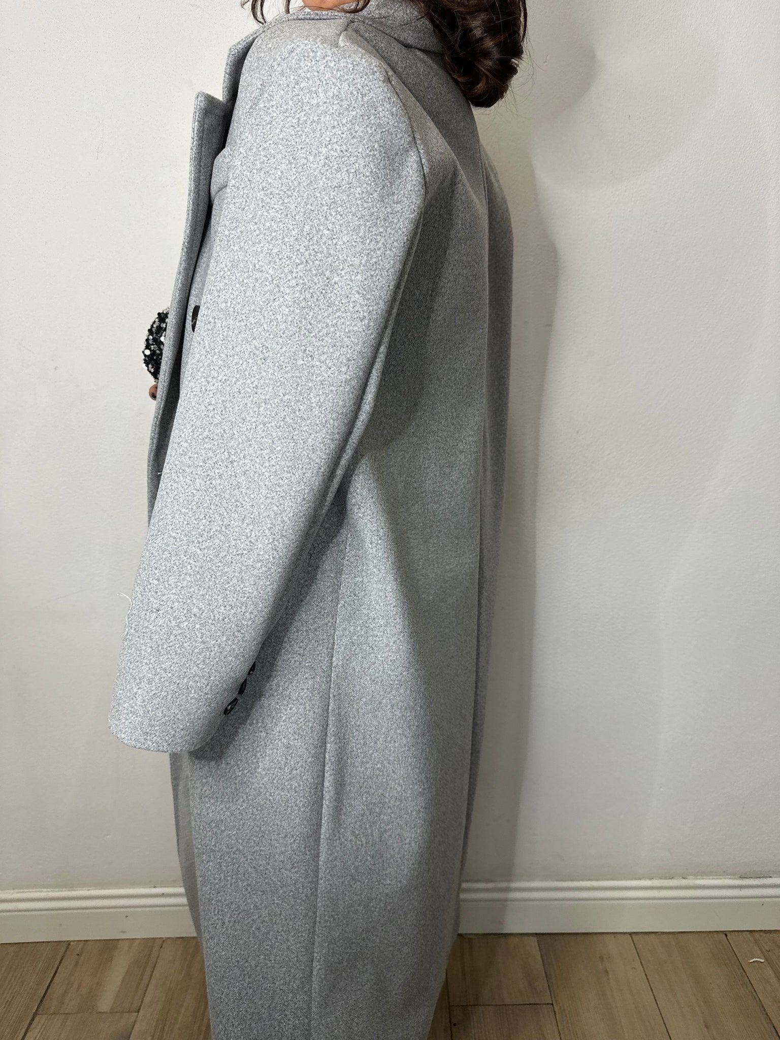 CAPPOTTO DOPPIOPETTO GRIGIO