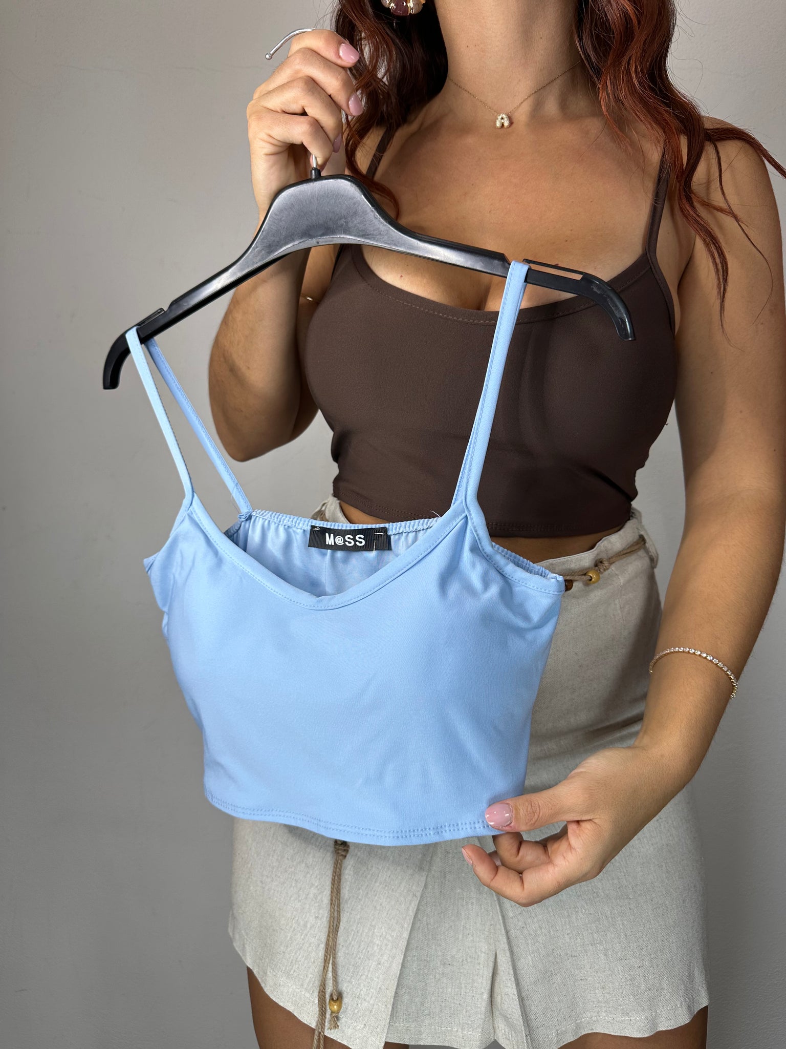 TOP CROP IN LYCRA