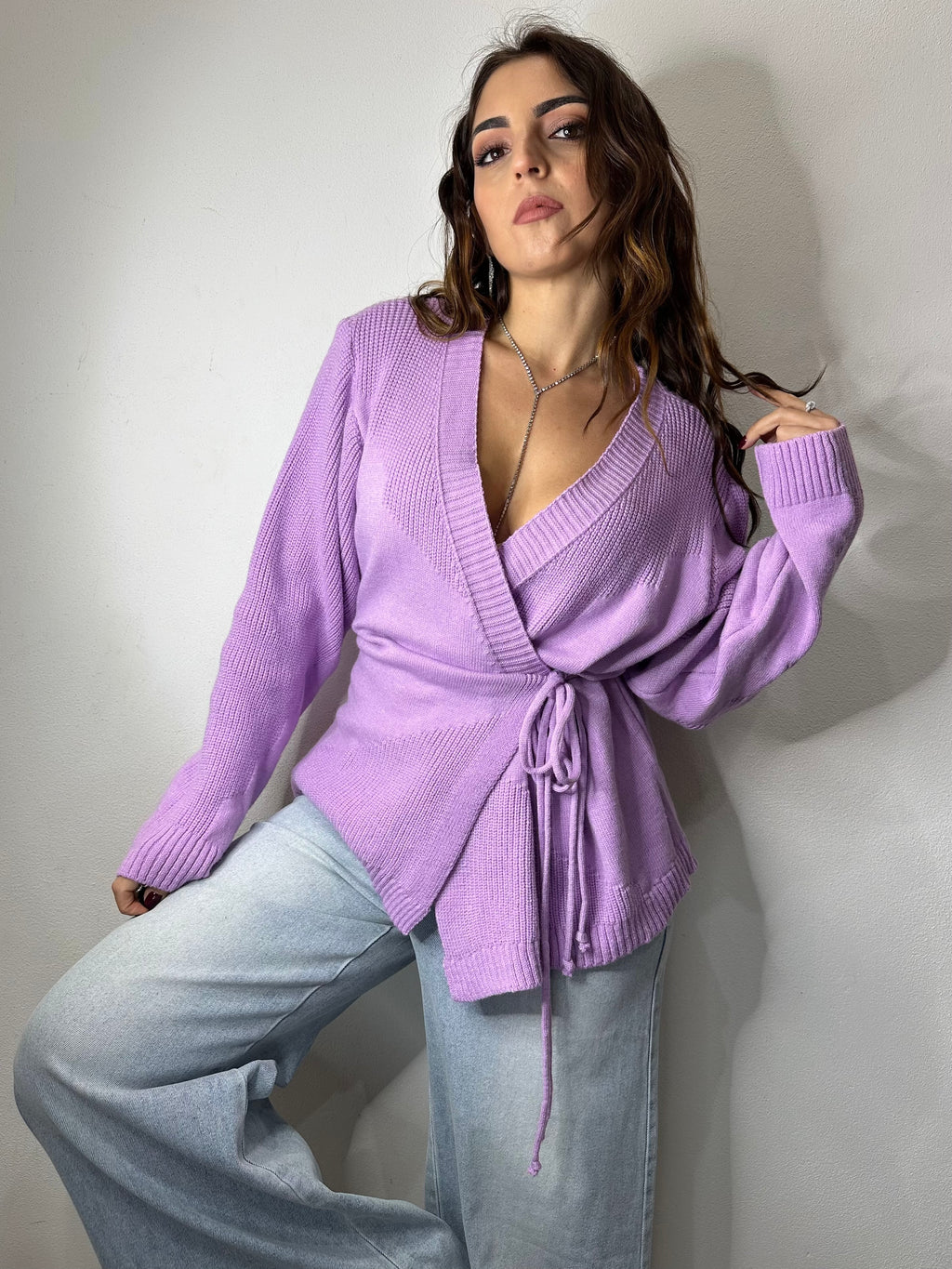 CARDIGAN INCROCIATO