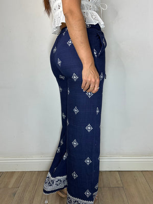 PANTALONE A FANTASIA ETNICA