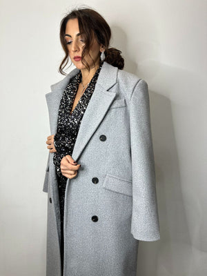CAPPOTTO DOPPIOPETTO GRIGIO