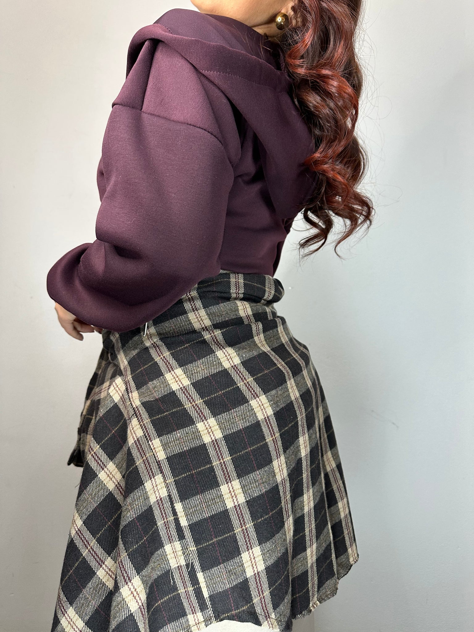 CAMICIA IN PILE QUADRI
