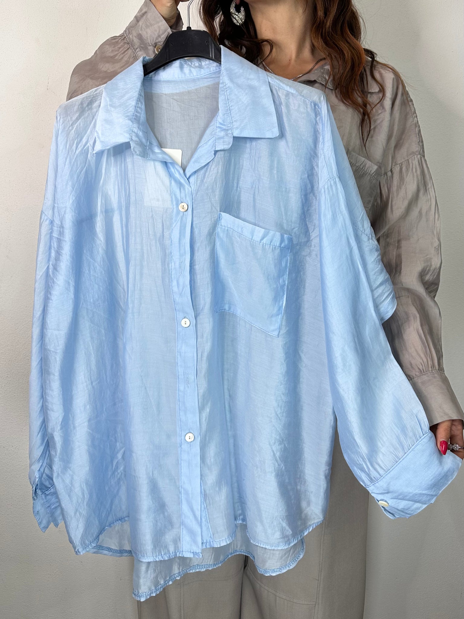 CAMICIA TRASPARENTE