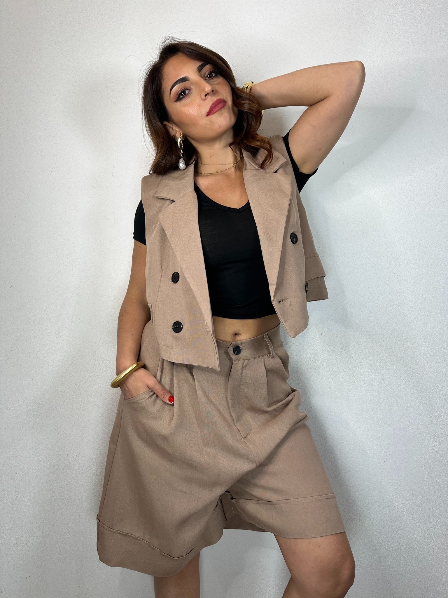 TAILLEUR CON BERMUDA