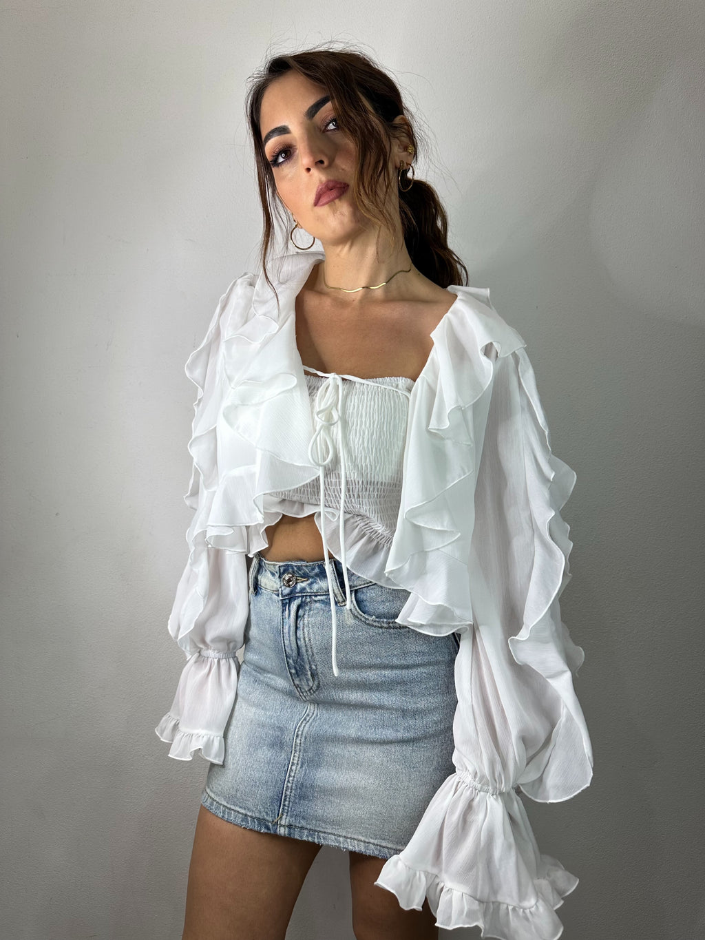 MINI IN JEANS CHIARO