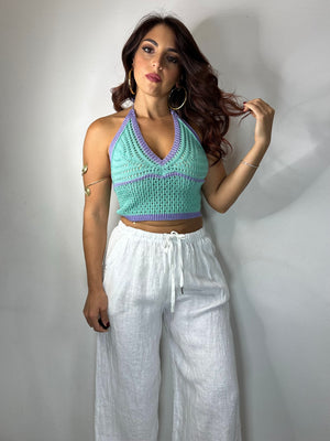 PANTALONE 100% LINO