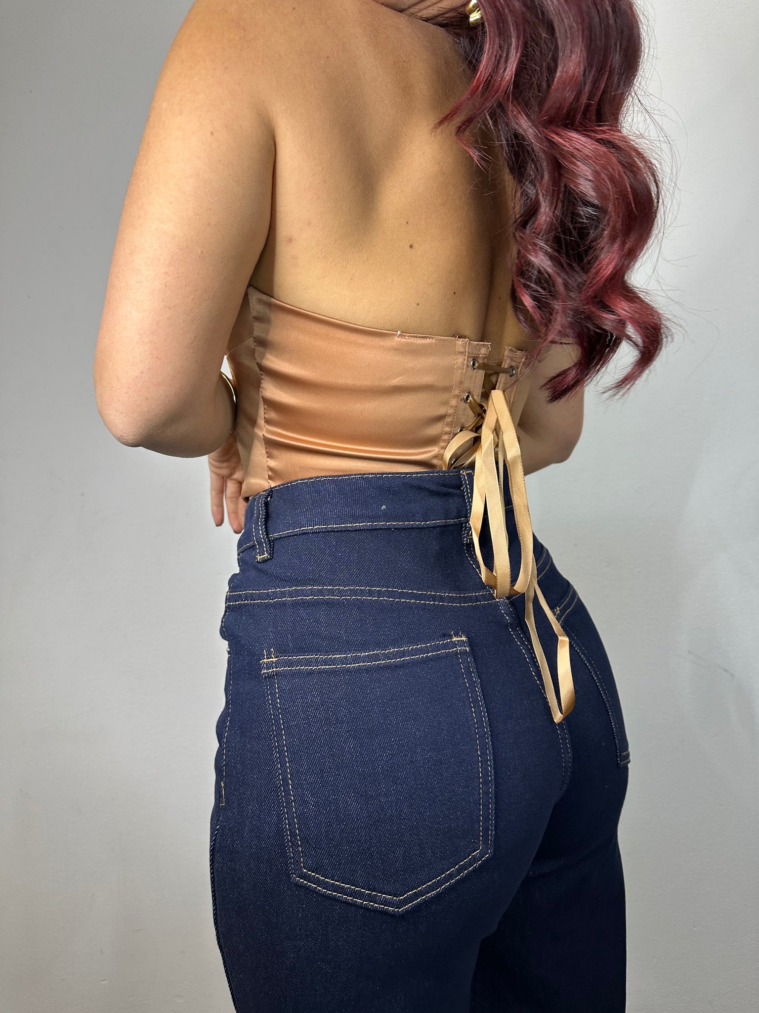 NEW JEANS SCURO CON RISVOLTO