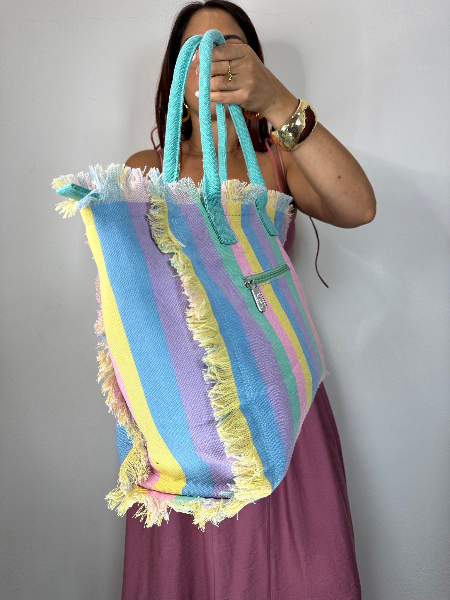 BORSA MARE MULTICOLOR TIFFANY