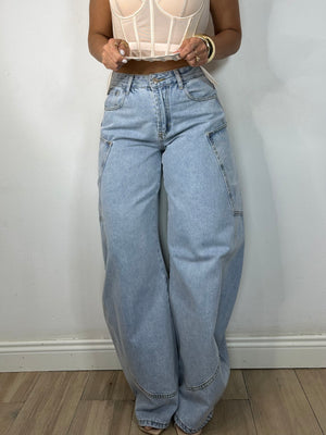 JEANS PARENTESI CHIARO