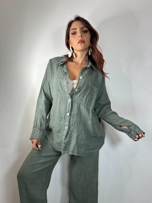 PANTALONE 100% LINO