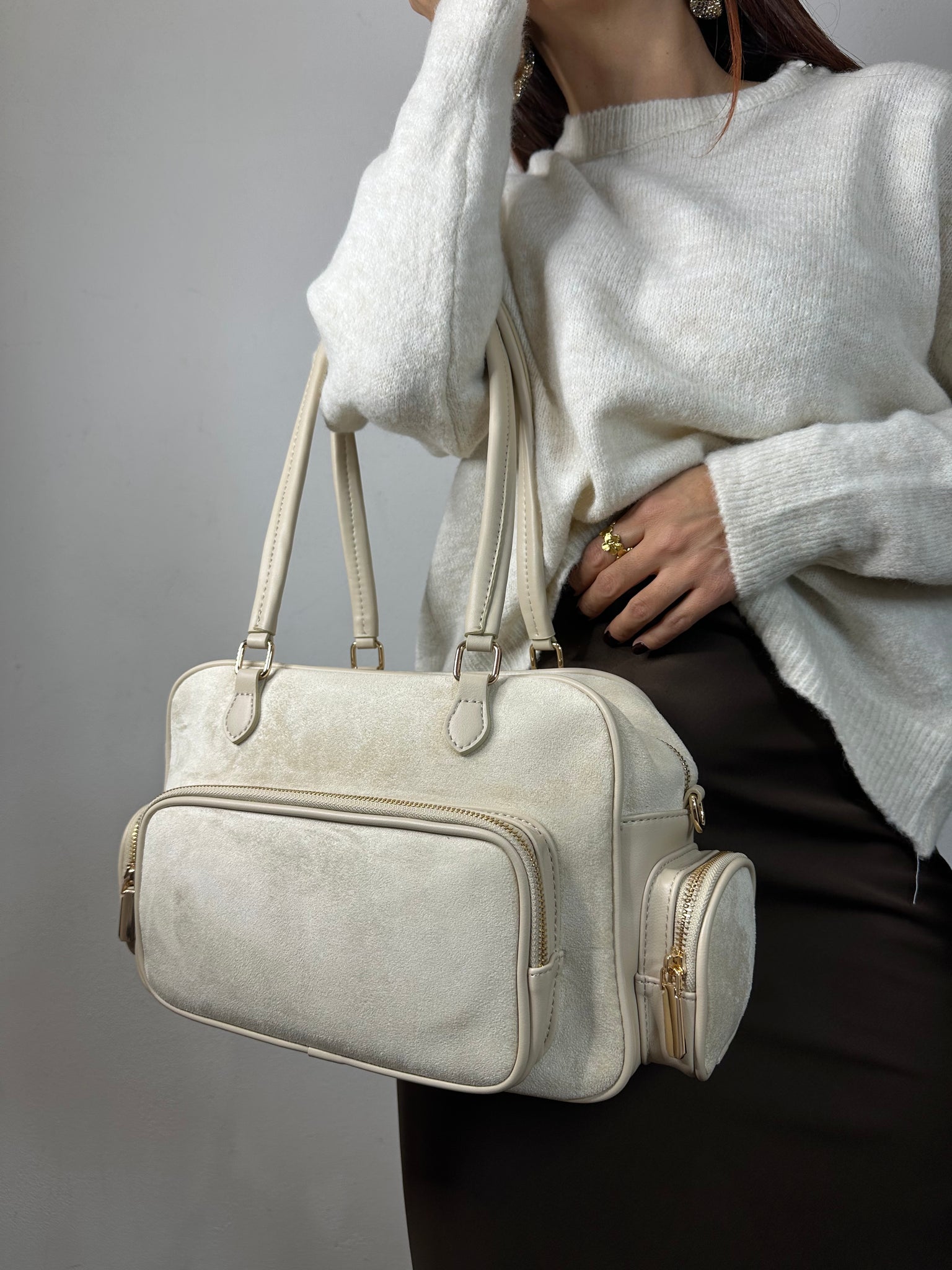 BORSA MULTITASKING CREMA