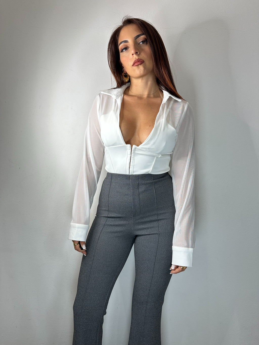PANTALONE ZAMPA SALE E PEPE