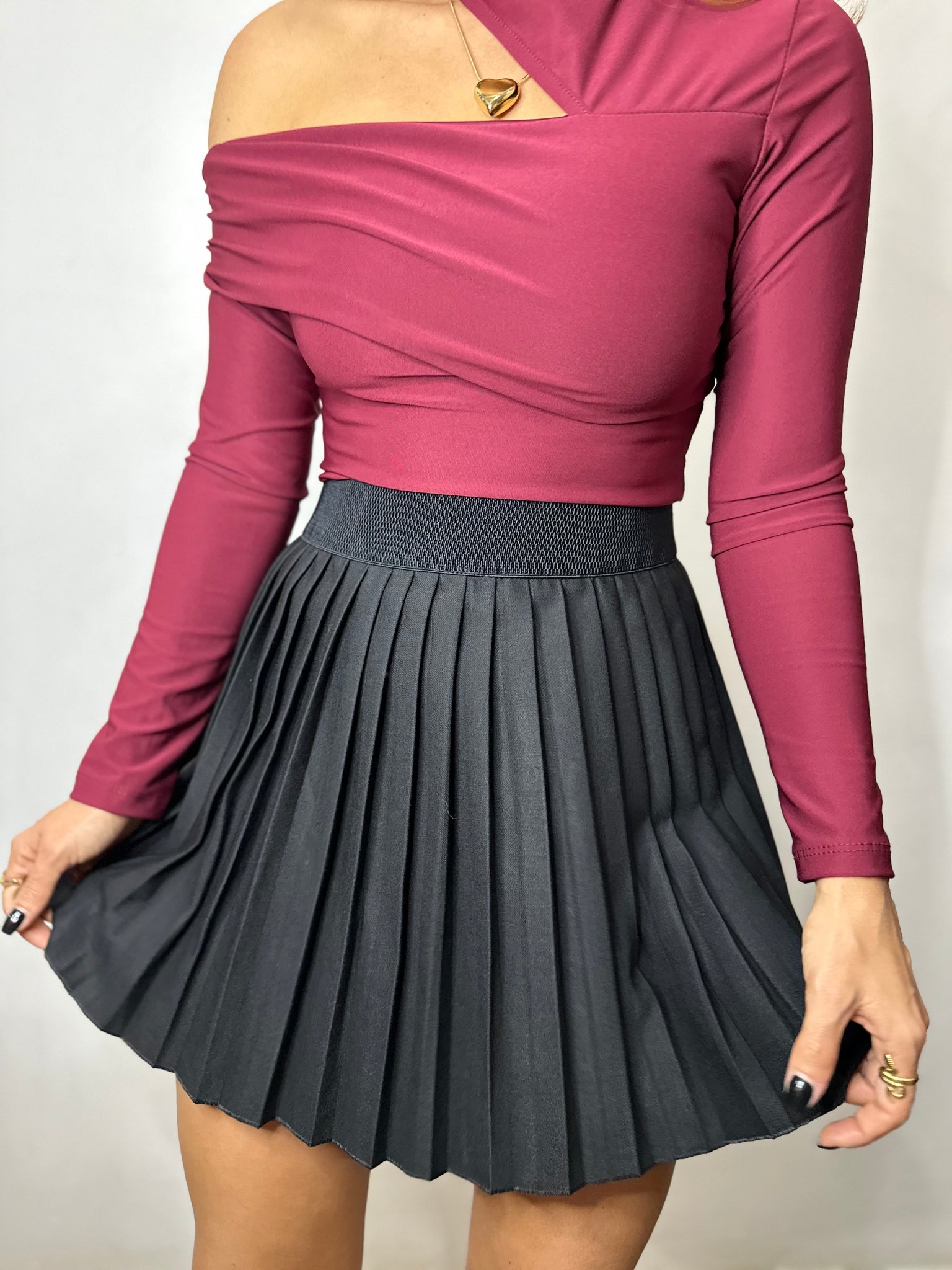 SKIRT PLISSETTATA