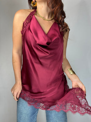 TOP SCOLLO MORBIDO PIZZO