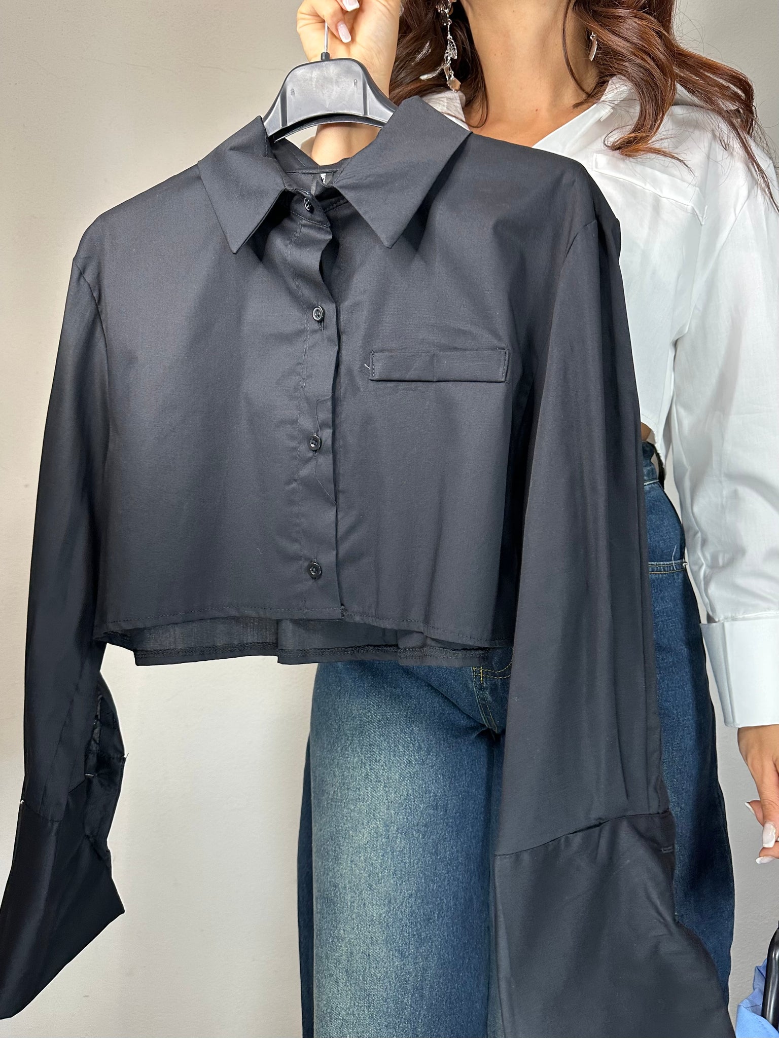 CAMICIA CROPP BASIC