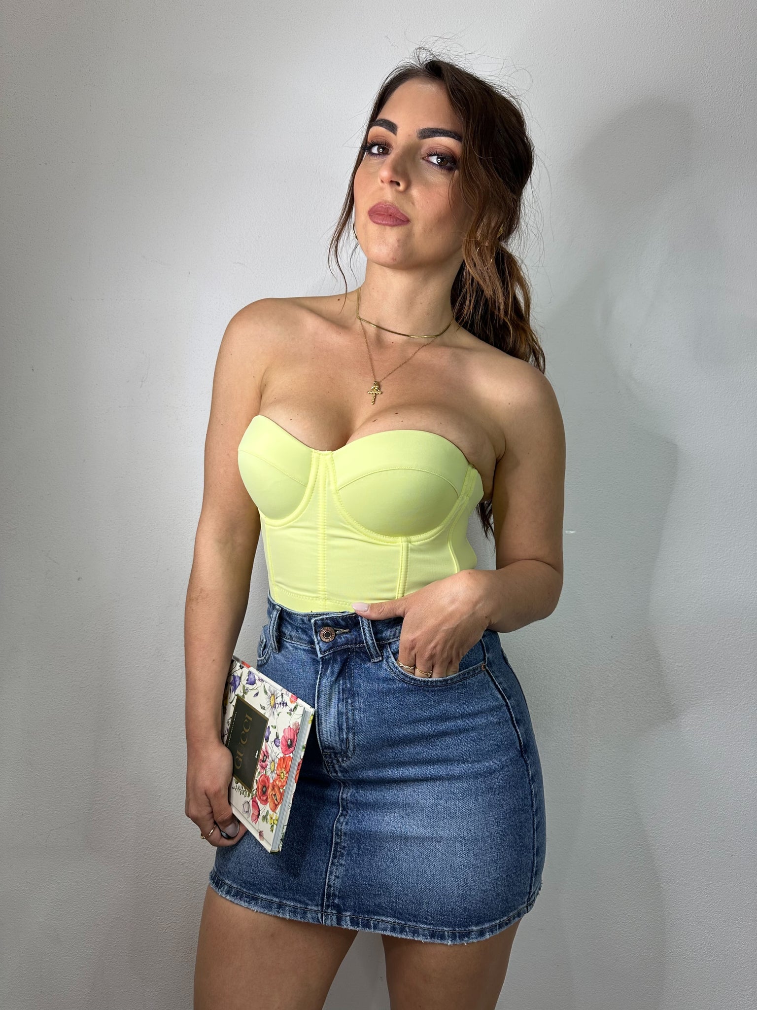 MINI IN JEANS SCURA