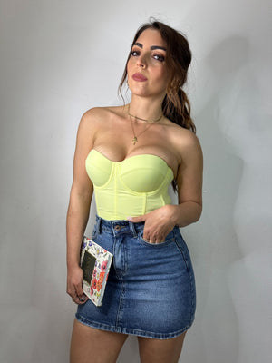 MINI IN JEANS SCURA