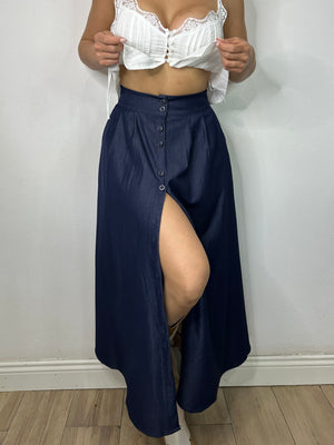 GONNA EFFETTO DENIM
