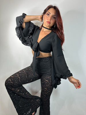 PANTALONE IN PIZZO