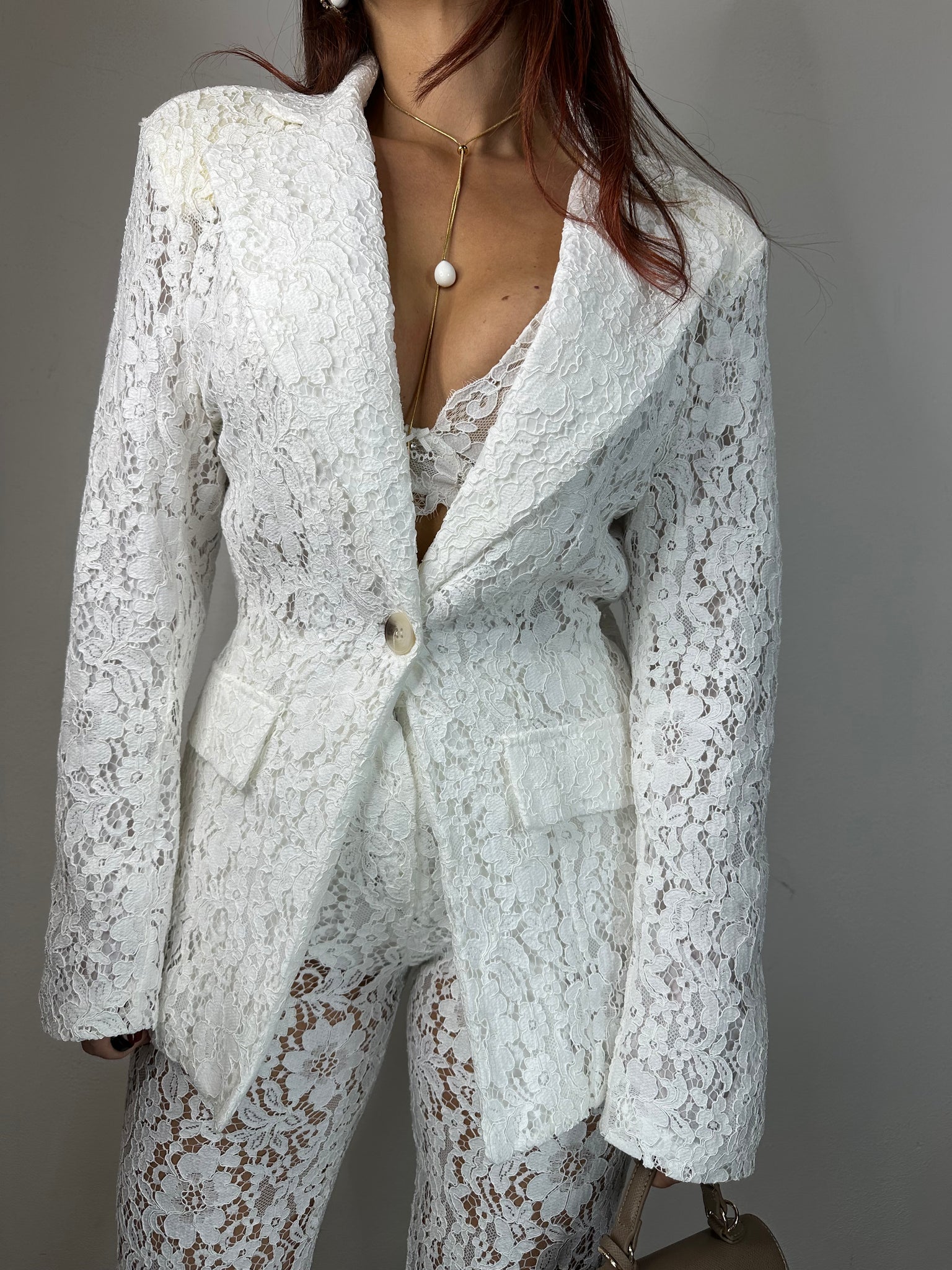 TAILLEUR PIZZO WHITE