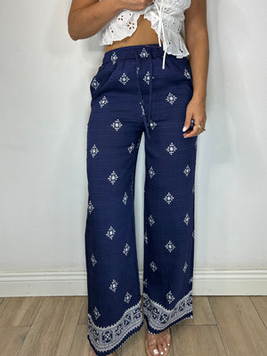 PANTALONE A FANTASIA ETNICA