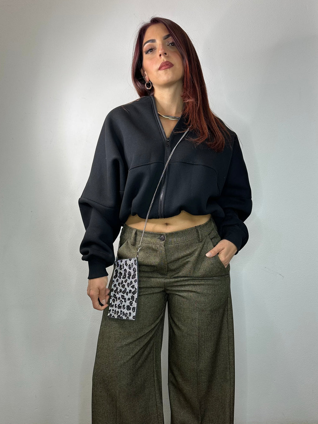 PANTALONE A PALAZZO SALE E PEPE CANNELLA